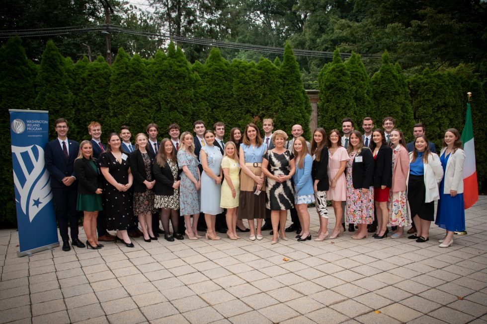 Featured image for “Irish Embassy Hosts Farewell Reception for WIP Class of 2023”